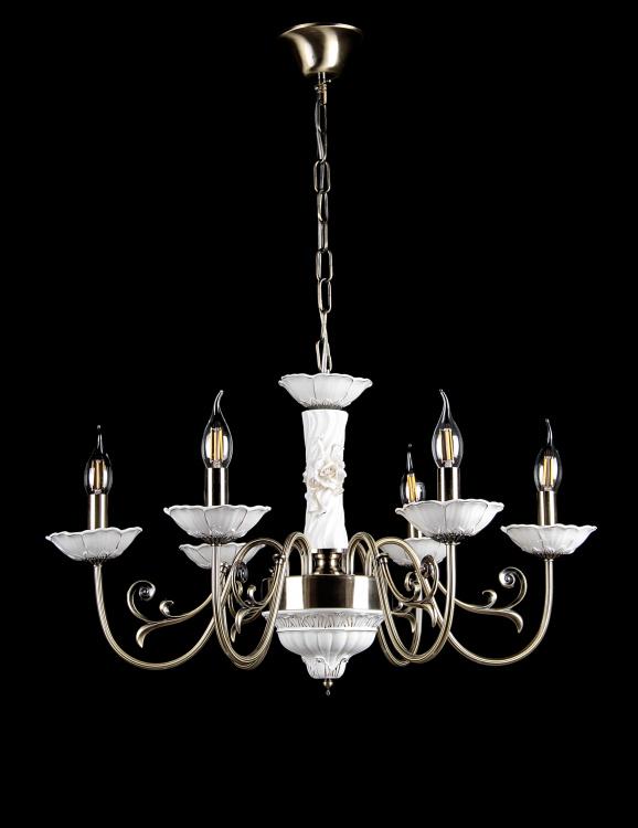 Люстра свеча Ray L30213/6 AB (IR006715)