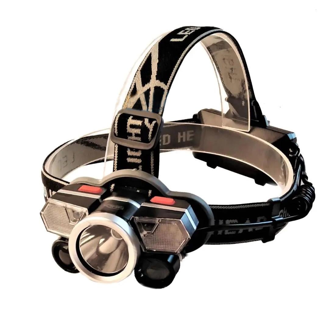 Фонарь налобный аккумуляторный Headlight WD155 T6/2XPE/16 SMD (t7460)