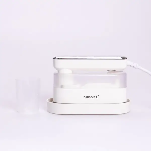 Утюг дорожный Sokany SK-11045 с керамической подошвой и резервуаром на 170 мл на 1200 Вт Белый (147-107- SK-11045 ) - фото 6