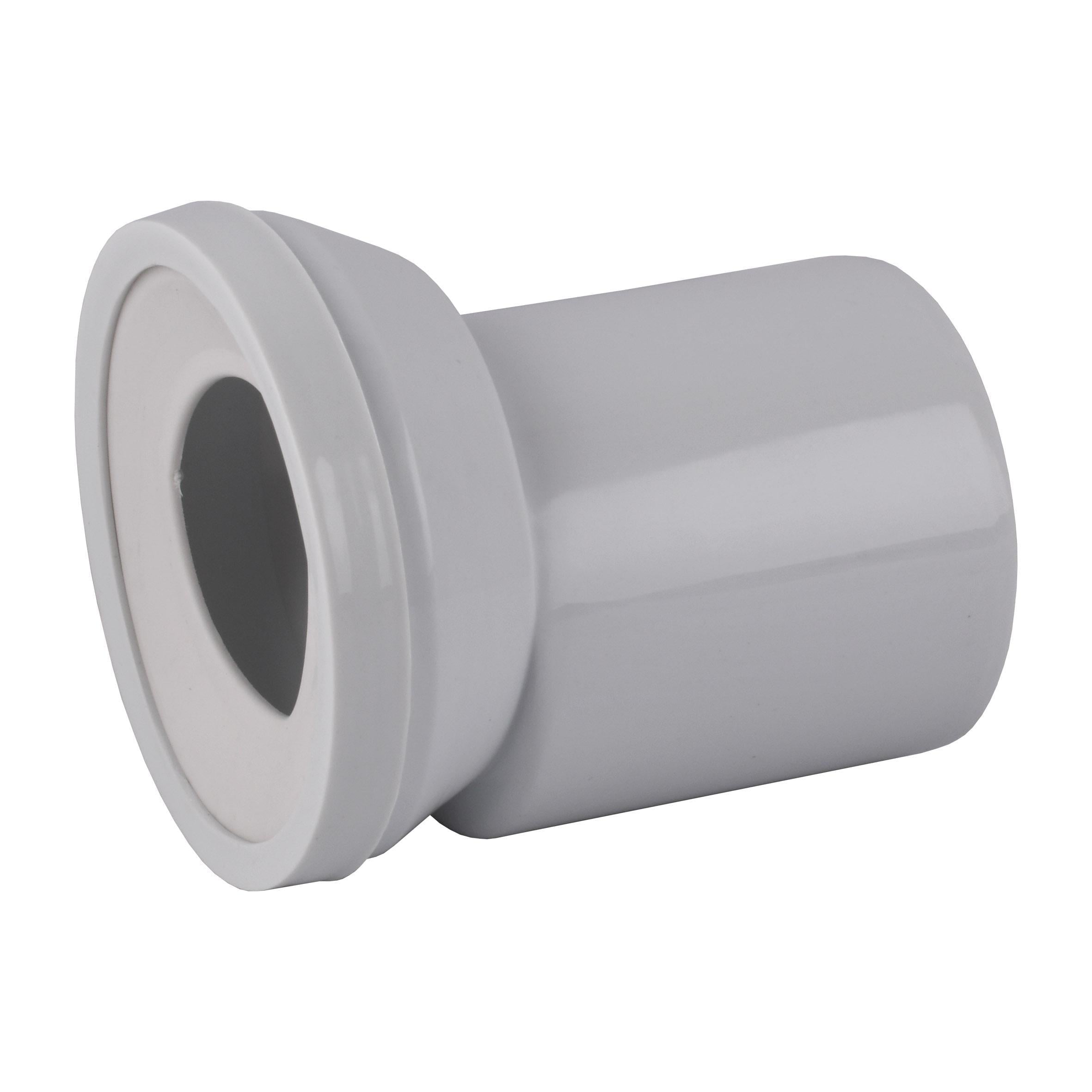 Патрубок OPTIMUM для унитаза со смещением 15 мм D110 L155 мм OPTI 51110/155 (000031824)