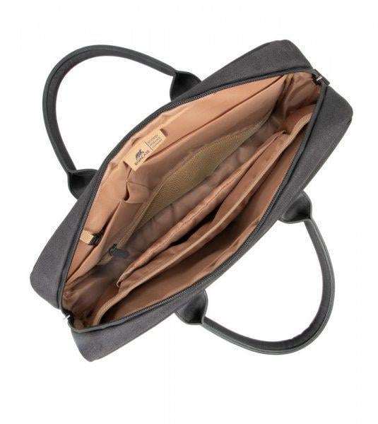 Сумка для ноутбука RivaCase 8124 Clark ECO 15" Black (1570830) - фото 11 Сумка для ноутбука RivaCase 8124 Clark ECO 15" Black (1570830) - фото 11