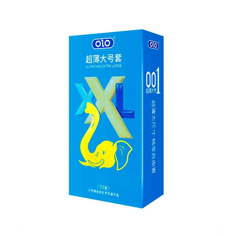 Ультратонкие презервативы OLO XXL Ultrathin Extra Large Blue с гиалуроновой кислотой увеличенной ширины 10 шт. (32468012) Ультратонкие презервативы OLO XXL Ultrathin Extra Large Blue с гиалуроновой кислотой увеличенной ширины 10 шт. (32468012)
