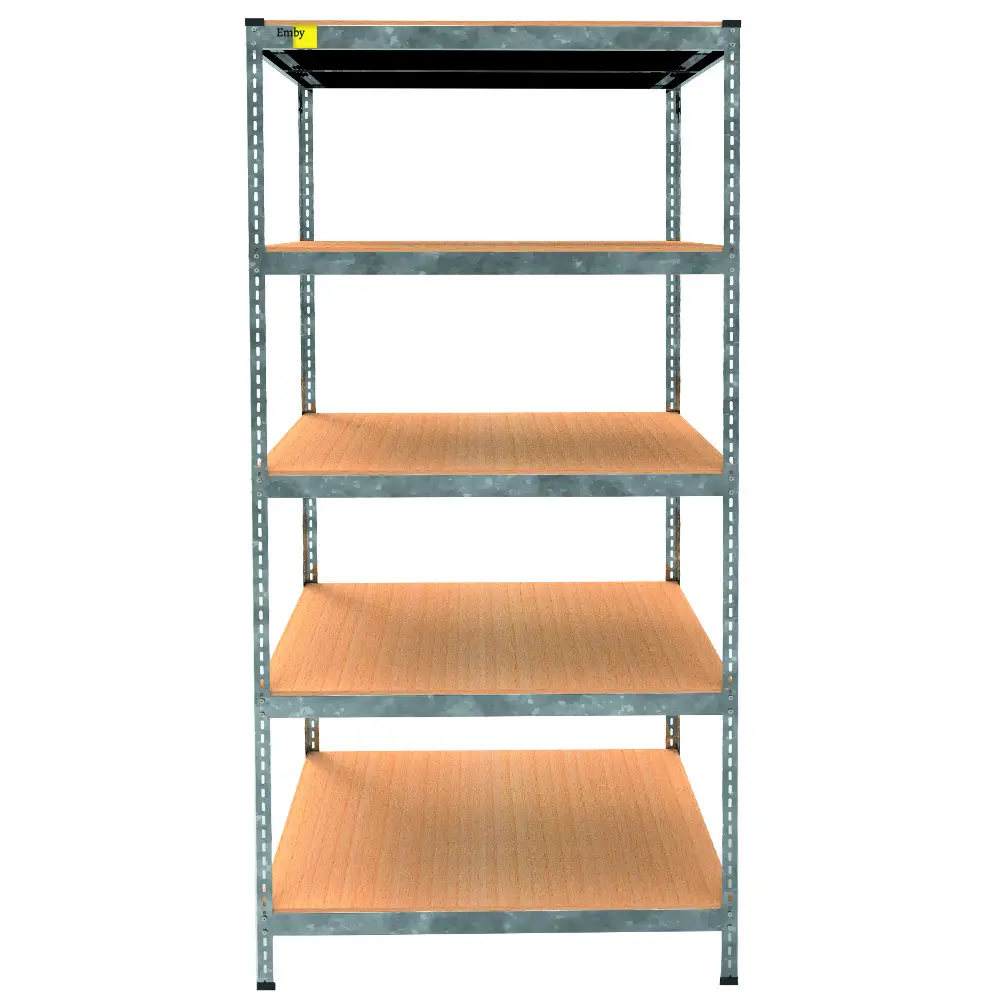 Стелаж металевий Emby Light Series оцинкований 5 полиць ДСП до 100 кг 2400х900x600 мм (65d33a226fb0382fce23efbf) Стелаж металевий Emby Light Series оцинкований 5 полиць ДСП до 100 кг 2400х900x600 мм (65d33a226fb0382fce23efbf)