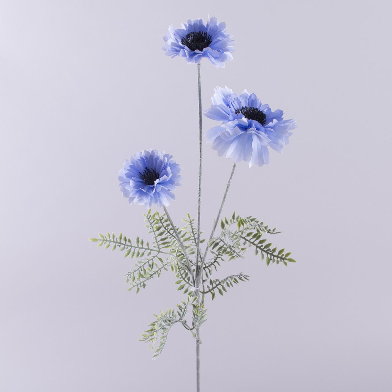 Искусственные цветы Василек тройной Голубой (1385)