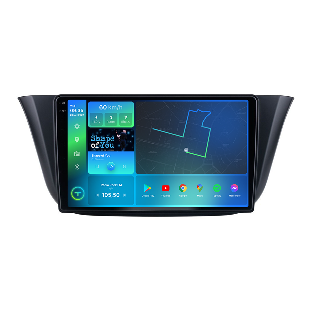 Автомагнитола штатная Torssen 2K F9464 для Iveco Daily 2014- г. 4G/Carplay/DSP 4/64 GB 9" (202300166)