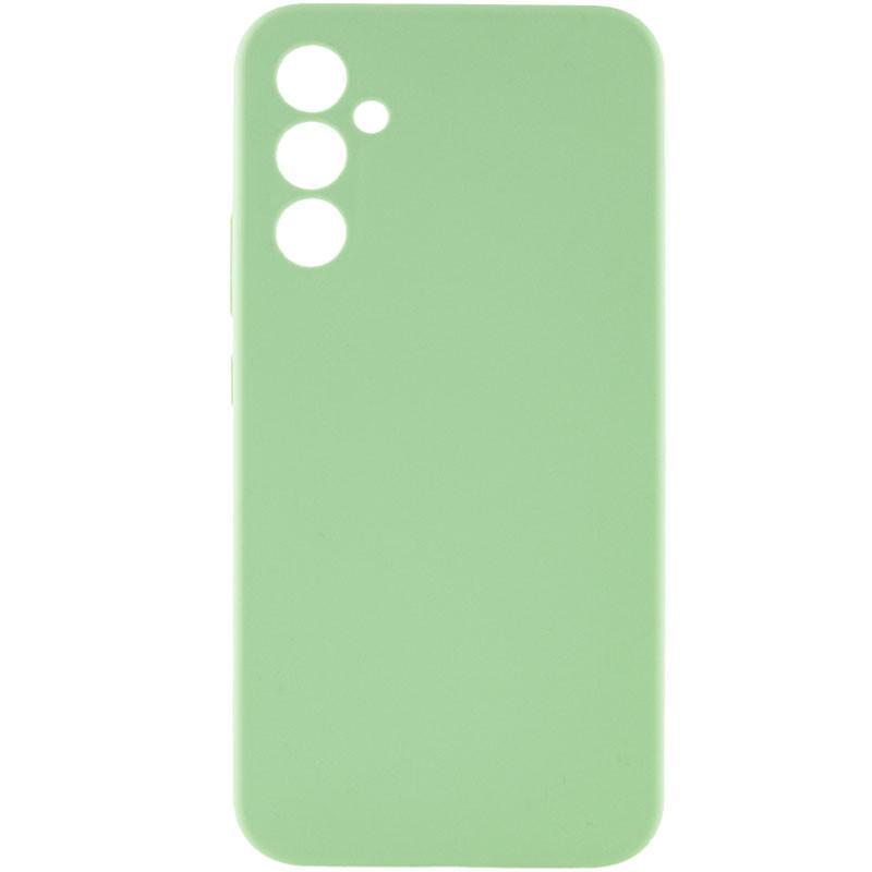 Противоударный Чехол Silicone Cover Lakshmi Full Camera (AAA) для Samsung Galaxy A05s Mint