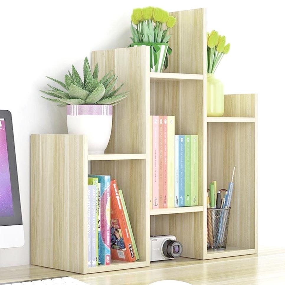 Полка книжная настольная из дерева Эсмеральда Бланже (КПА-033801)