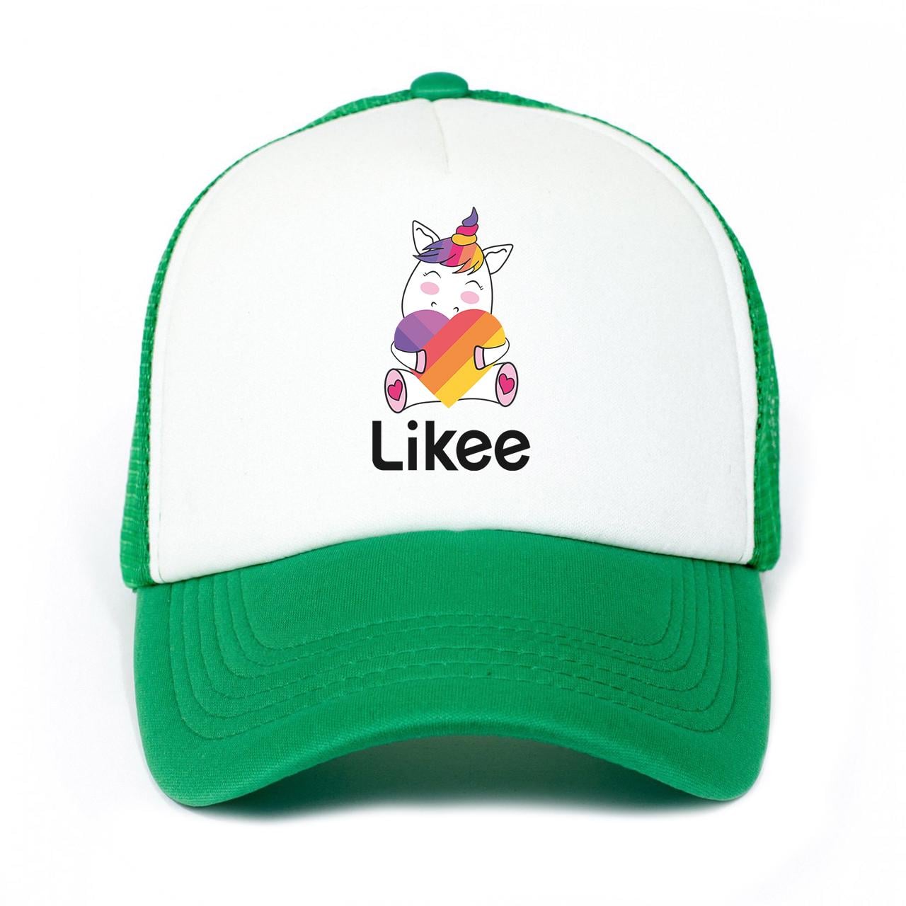 Кепка тракер детская Likee Unicorn Зеленый (33404-1037-KG)