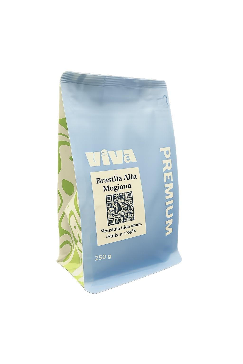 Кава зернова Viva Coffee Brasilia Alta Mogiana 250 г (31)