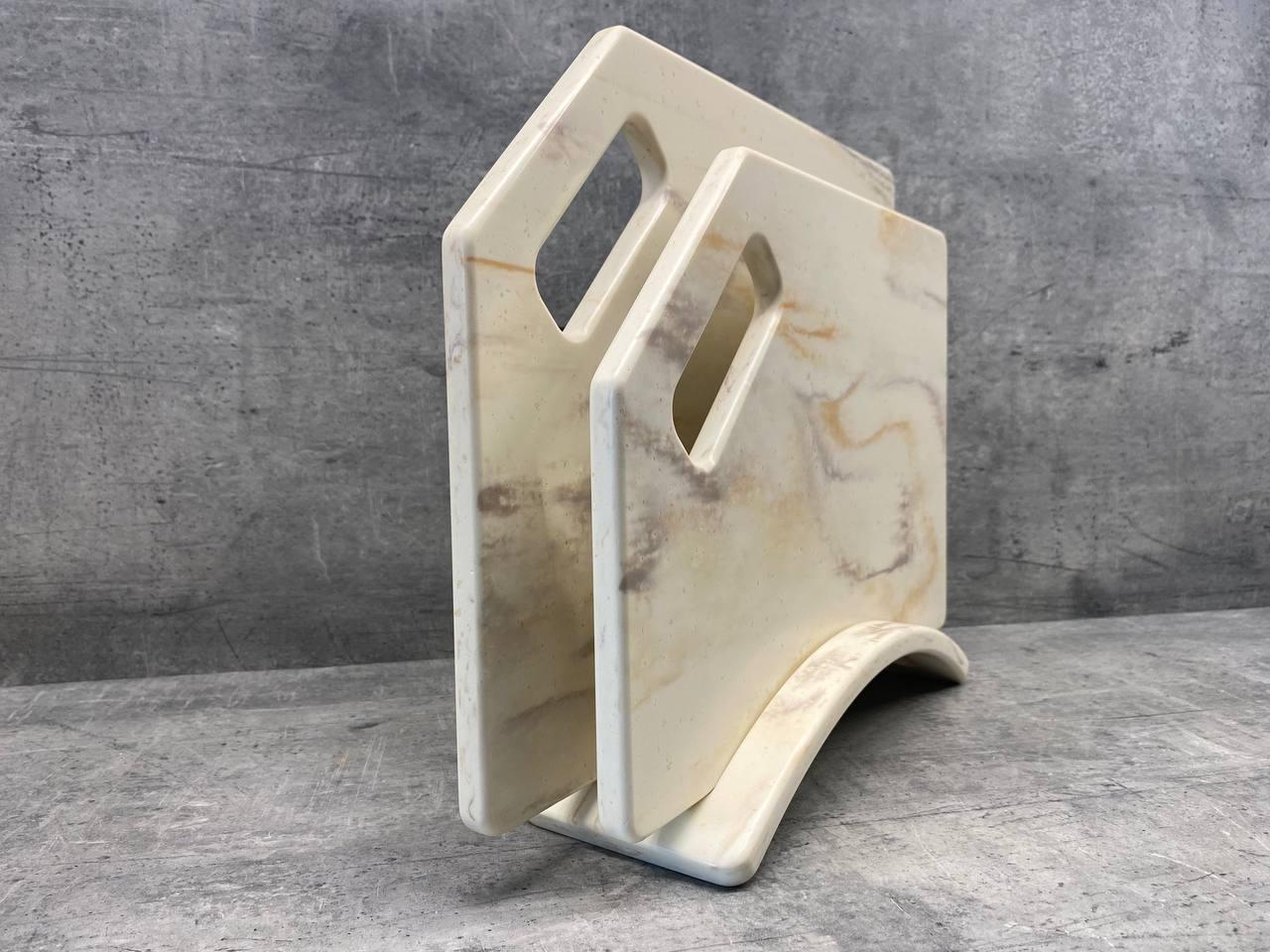 Набор досок кухонных Kashmere из искусственного камня на подставке 2 шт. (232) - фото 2 Набор досок кухонных Kashmere из искусственного камня на подставке 2 шт. (232) - фото 2