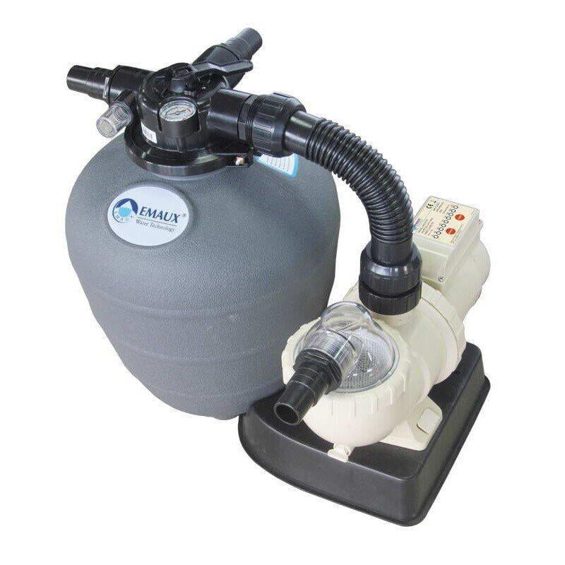 Песочная фильтрующая установка Emaux FSU-8TP 8 м.куб/ч 0,25 кВт загрузка 17 кг