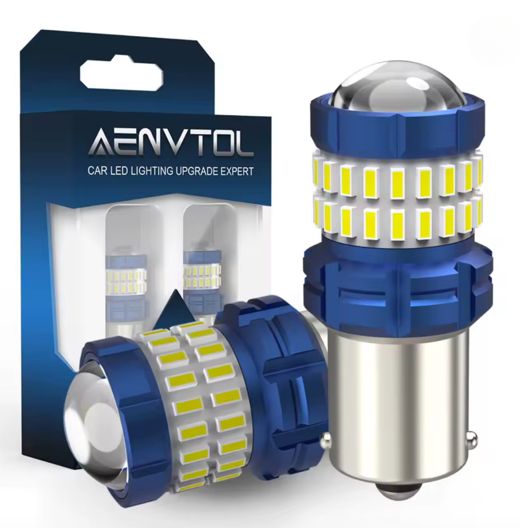 Лампы автомобильные светодиодные с линзой LED P21W BA15S задний ход/габарит/ДХО Cansbus обманка (29519878) Лампы автомобильные светодиодные с линзой LED P21W BA15S задний ход/габарит/ДХО Cansbus обманка (29519878)