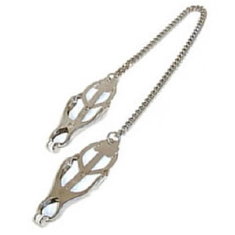 Зажимы для сосков на цепи Japanese Clover Clamps Chain (1000025091)