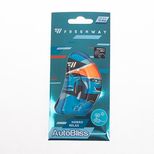 Освежитель воздуха жидкий Fresh Way BLISS Cars Hawaii Relax 8 мл (00000051114)