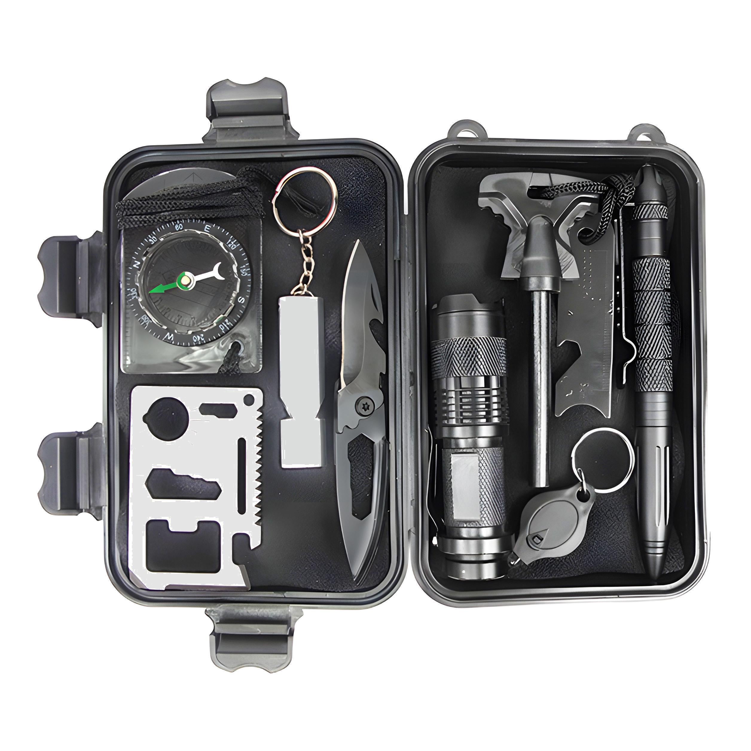 Набор военный Survival Kit 34в1 с мультитулами для выживания туристический комплект (11820747)