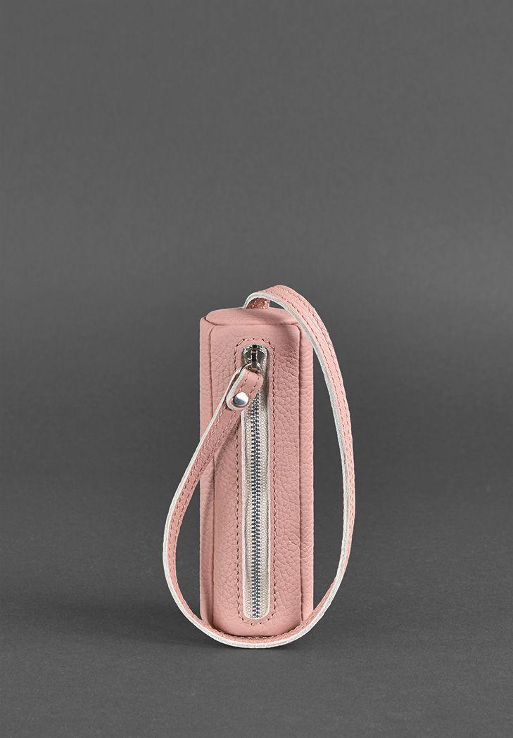 Ключница женская кожаная 3.0 Тубус Розовый (A-026545) - фото 3 Ключница женская кожаная 3.0 Тубус Розовый (A-026545) - фото 3