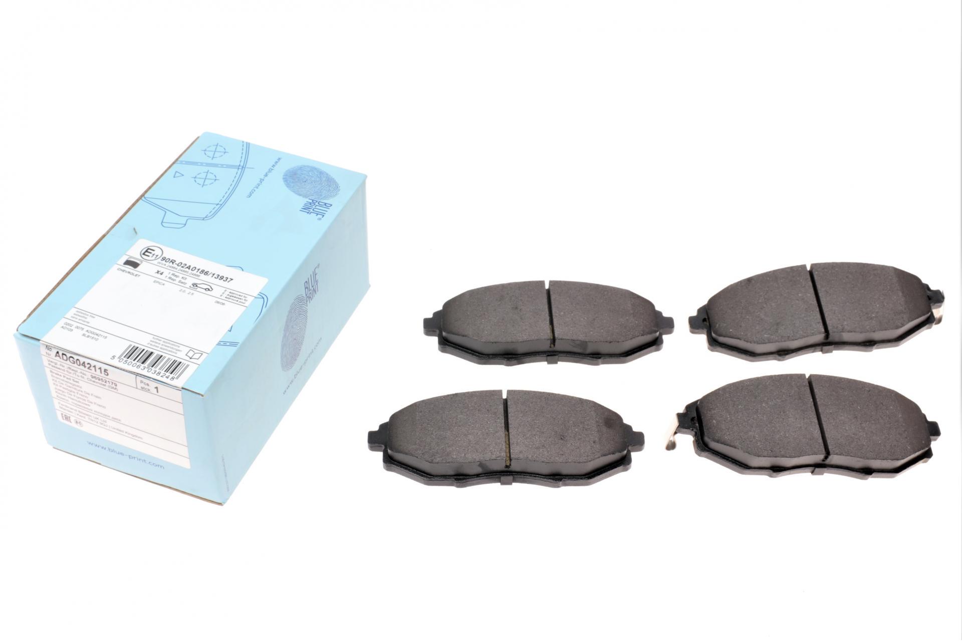 Тормозные колодки передние BLUE PRINT для Chevrolet Epica 2.0-2.5 2.0 TDCi 04-11 (ADG042115)