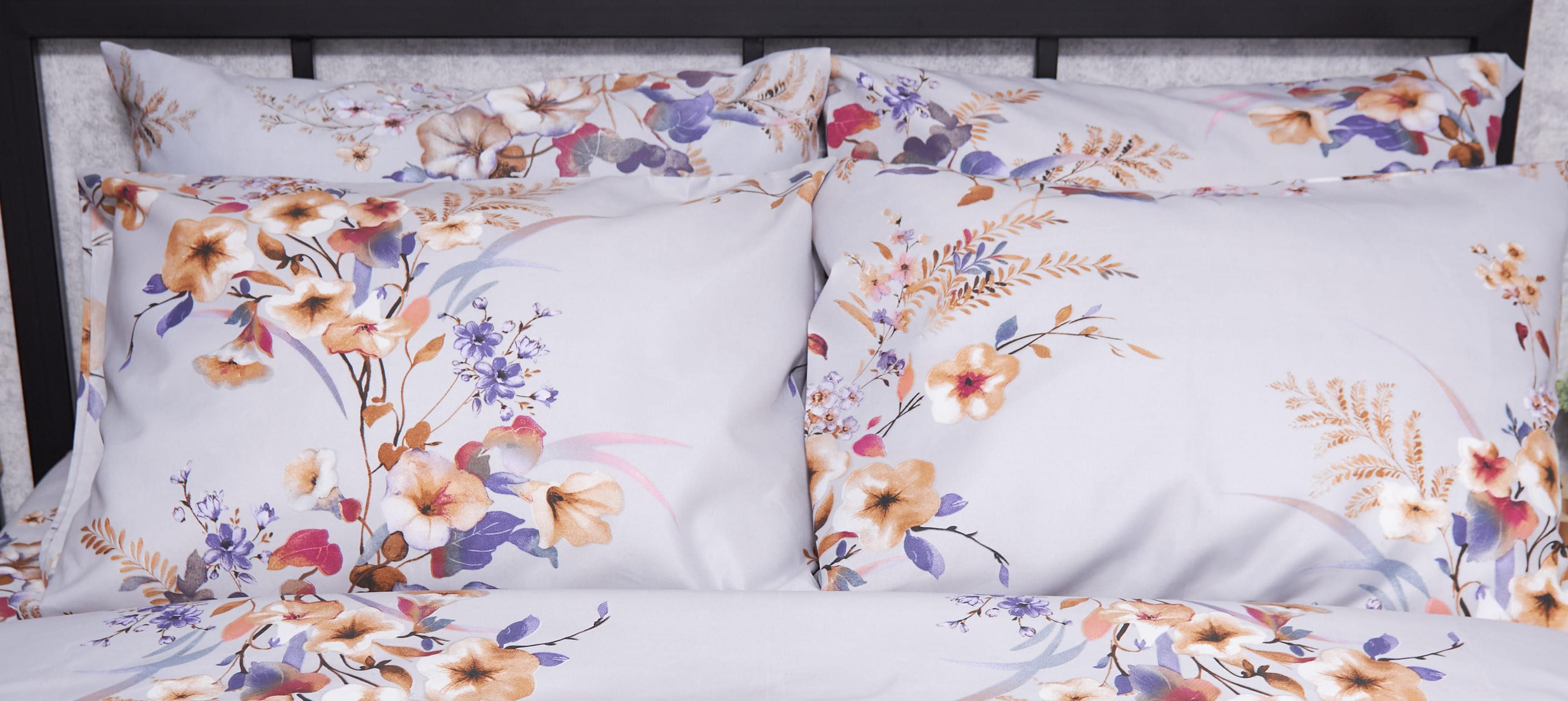 Набор наволочек Moon&Star Premium Spring Bouquet микросатин 40х60 см/2 шт. (MS-840000619)
