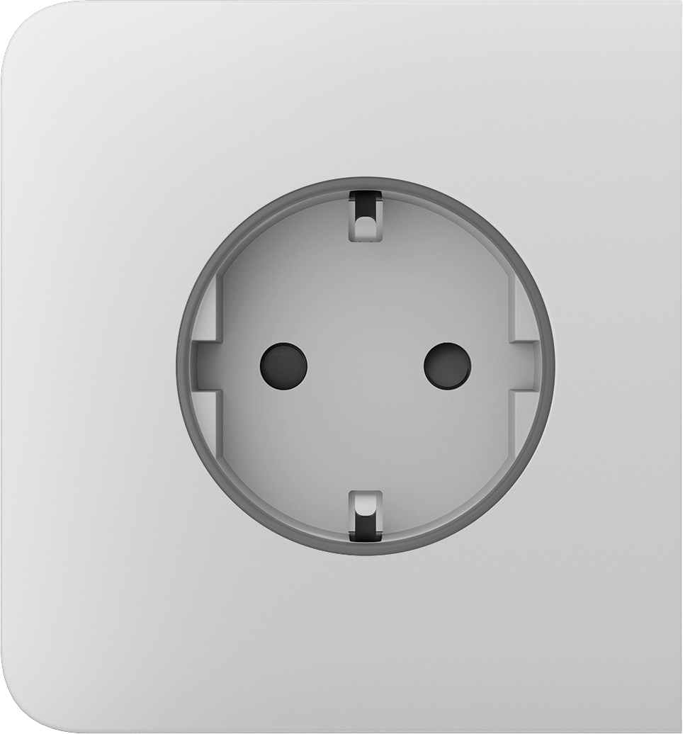 Панель боковая для встроенной розетки Ajax SideCover Basic White (17254)