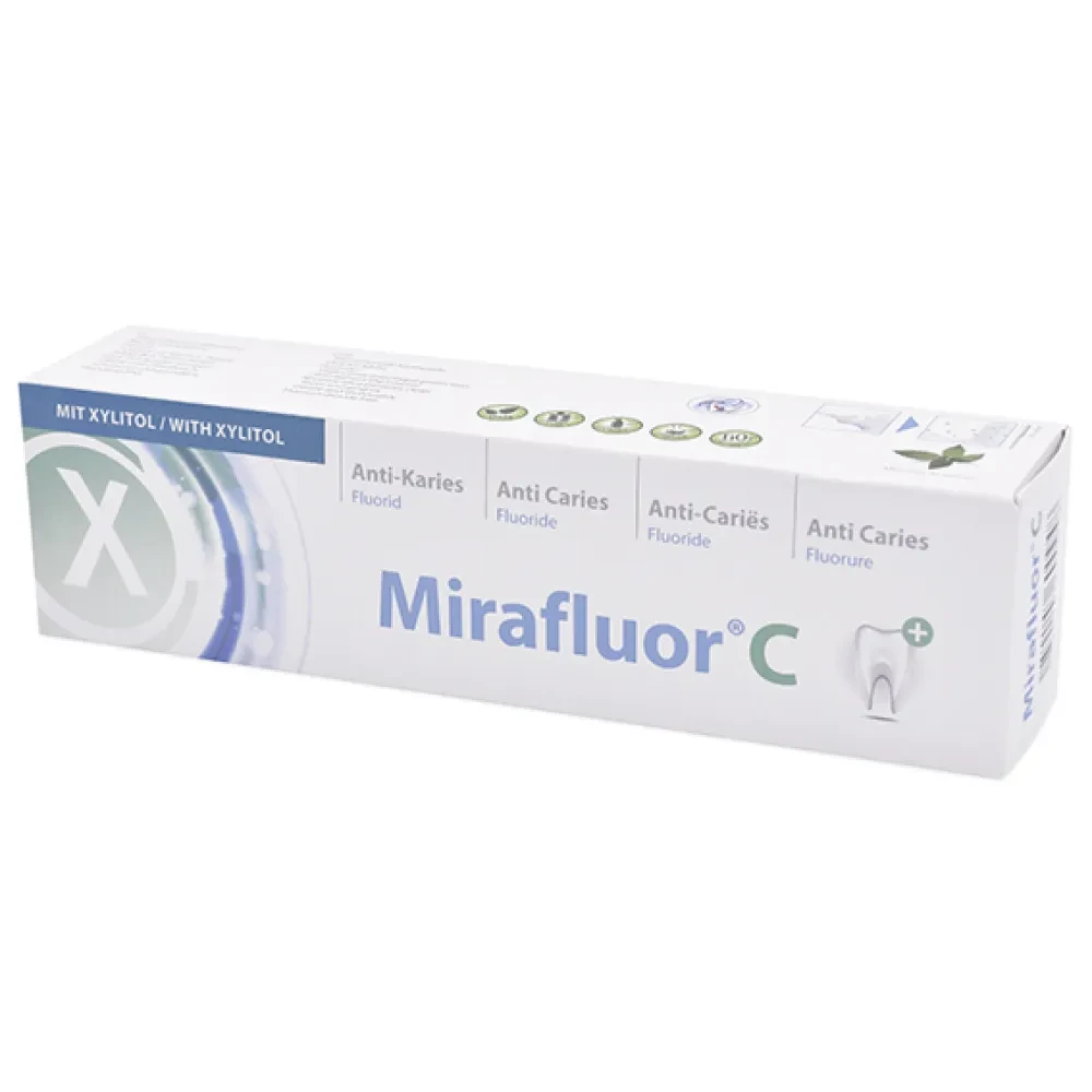 Зубная паста Miradent на основе натрия фторида Mirafluor C (2247802695)