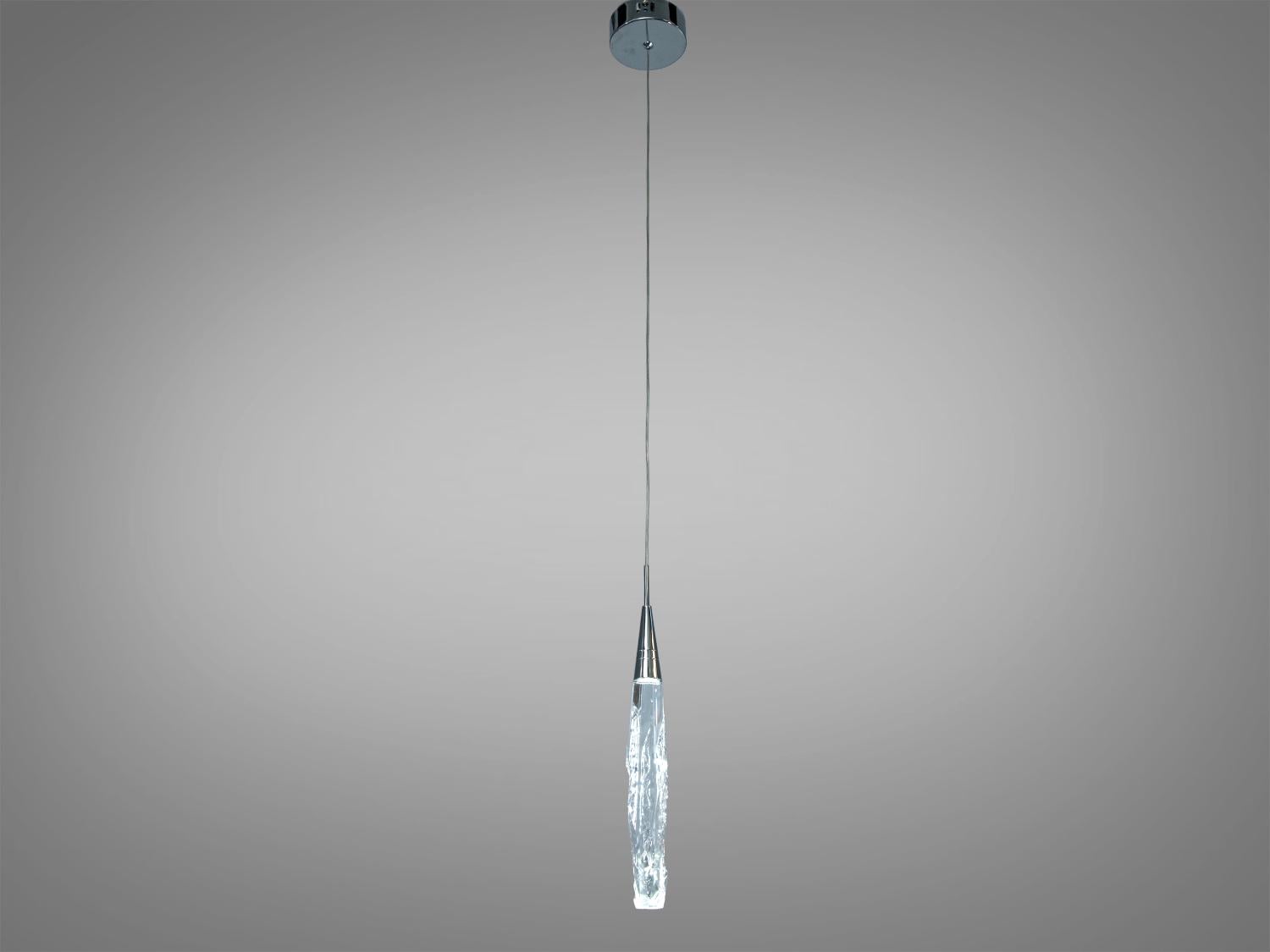 Подвес LED Diasha Ice Glass 4 Вт Хром (J2502-1HR)