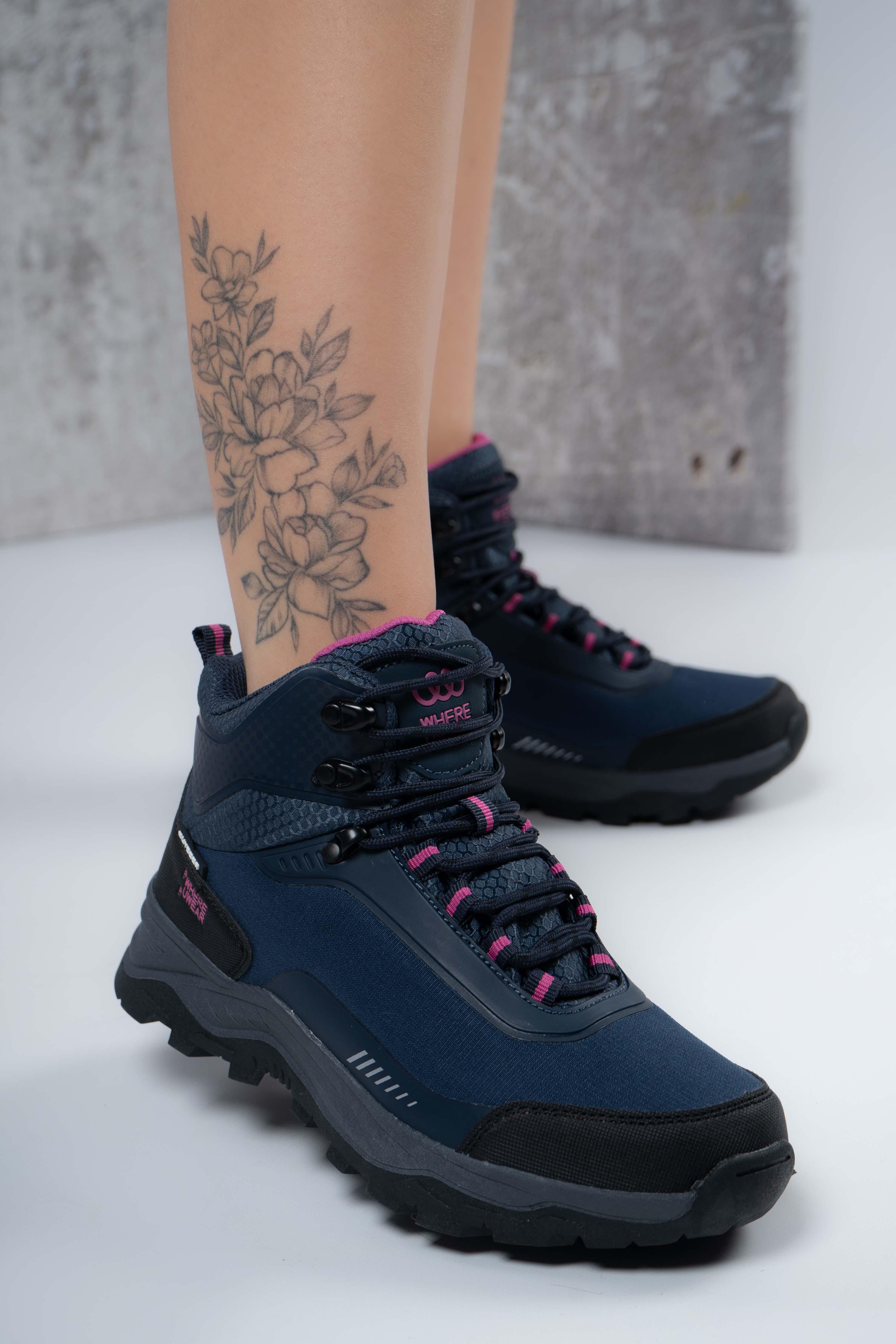 Ботинки женские демисезонные Where Uwear 346900 р. 41 Синий