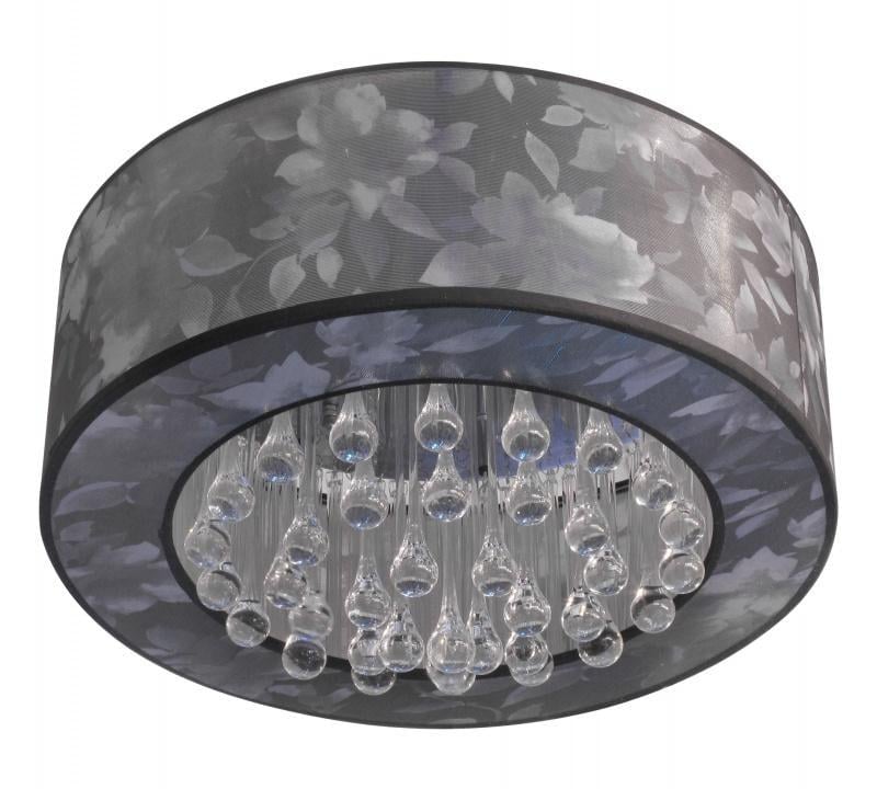 Люстра галогенна Brille BR-01 245S/6 для натяжної стелі з абажуром