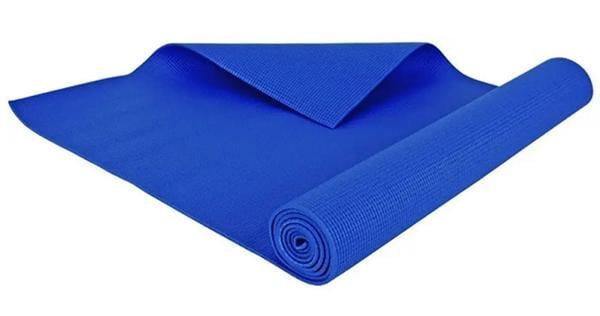 Килимок для йоги та фітнесу Power System PS-4014 PVC Fitness-Yoga Mat 173x61x0,6 см Blue (PS-4014_Blue)