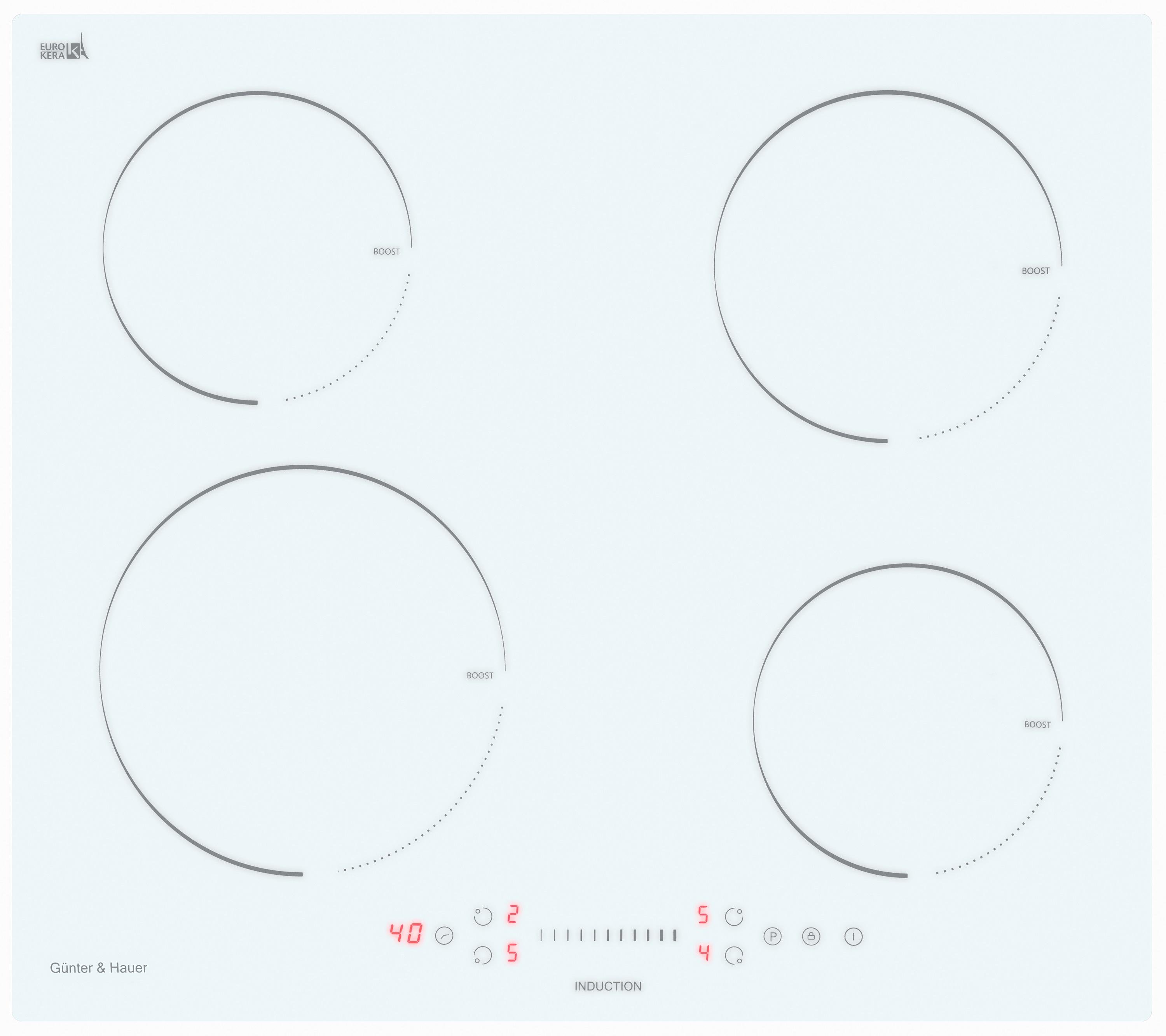Варочная поверхность индукционная Gunter&Hauer I 6 FW (3595) - фото 2 Варочная поверхность индукционная Gunter&Hauer I 6 FW (3595) - фото 2