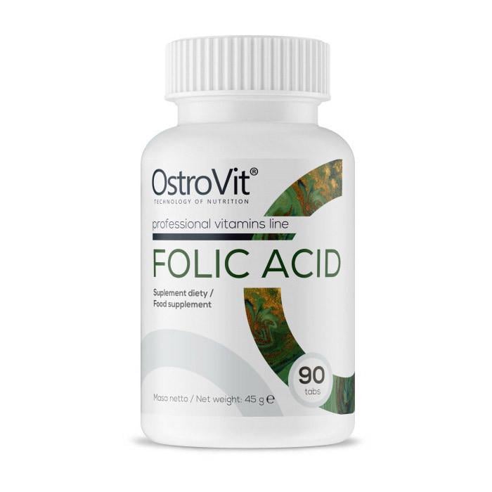 Фолієва кислота OstroVit Folic Acid 90 капс. (08877-01)