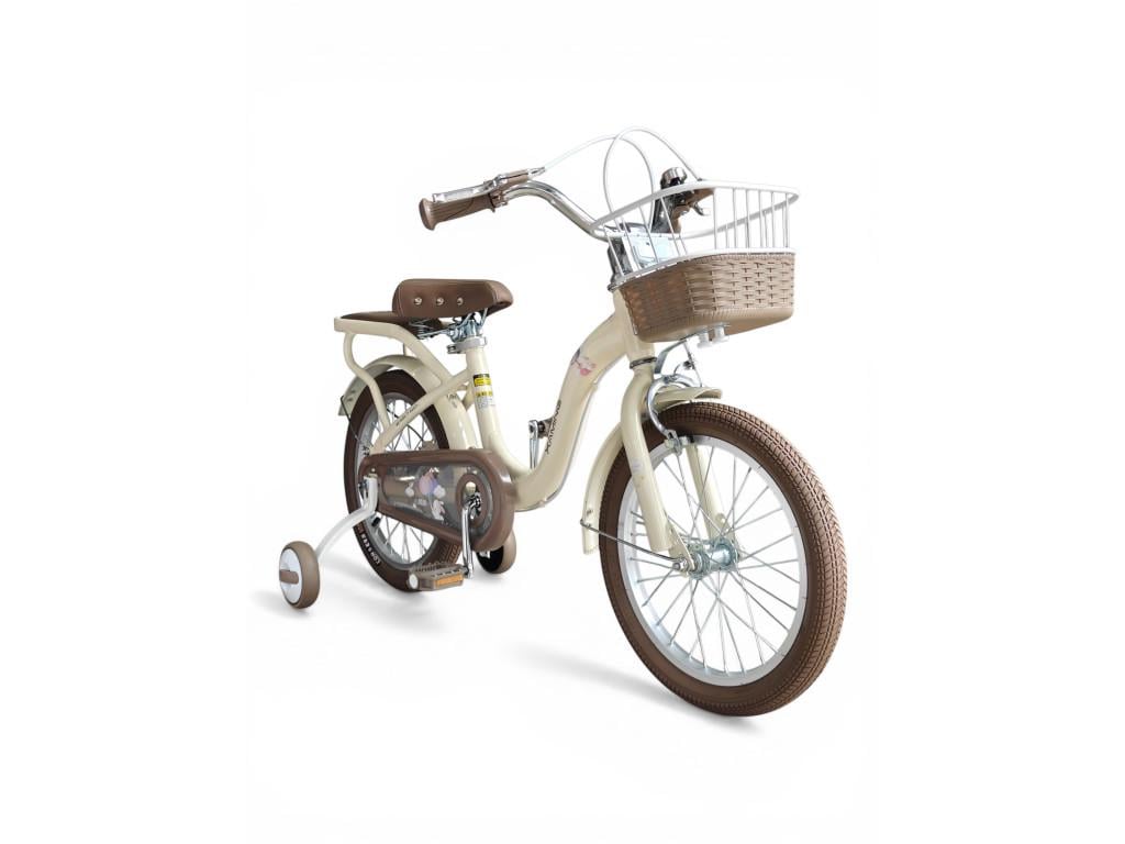 Велосипед детский Retro Xaming 5802-14 14" двухколесный от 3 лет Бежевый (5802-14r-s)