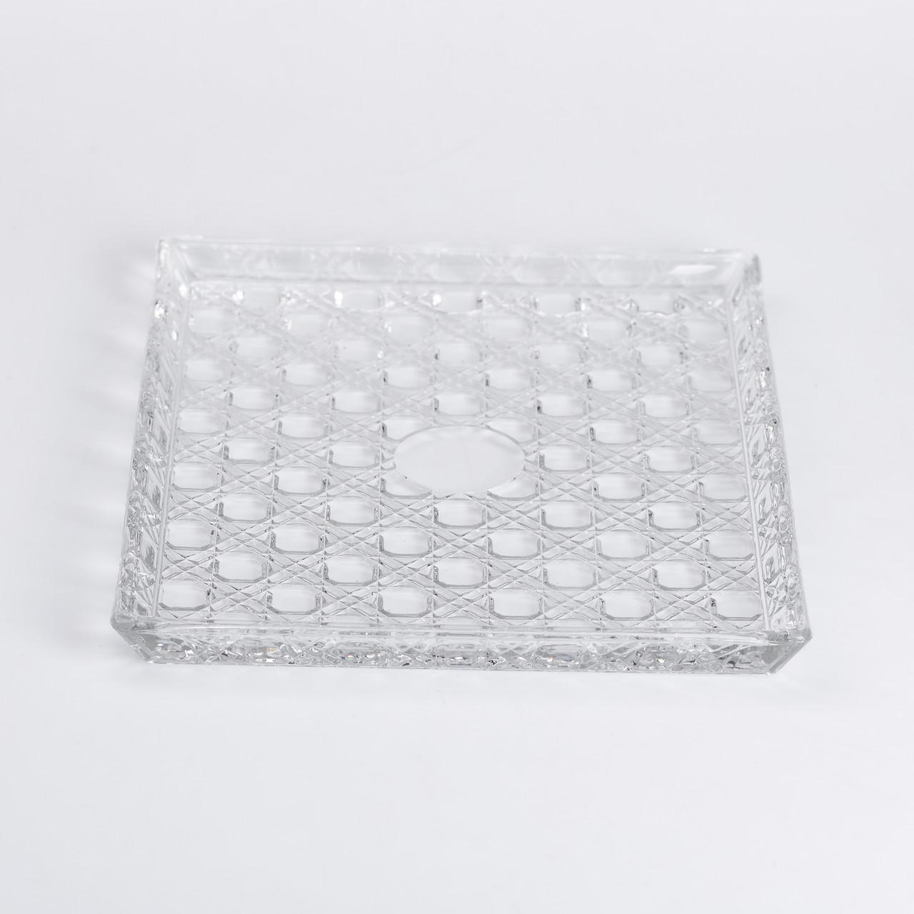 Блюдо для закусок Lirmartur скляна 24,5х20,5х2 см - фото 2 Блюдо для закусок Lirmartur скляна 24,5х20,5х2 см - фото 2