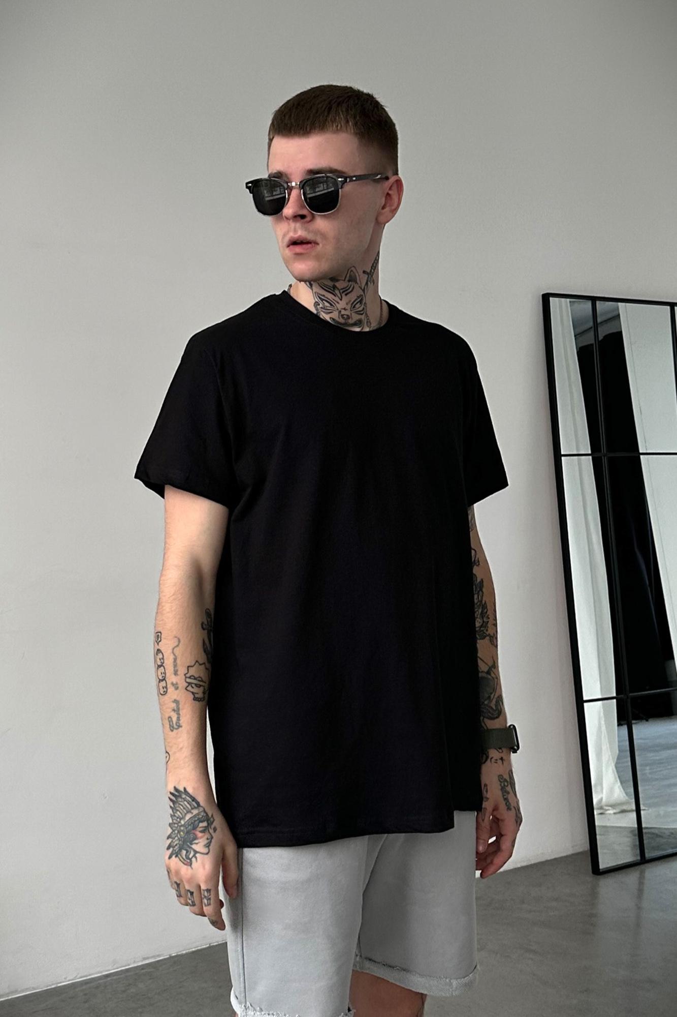 Футболка оверсайз Without Great 24 Man S/M Black (S7000033)