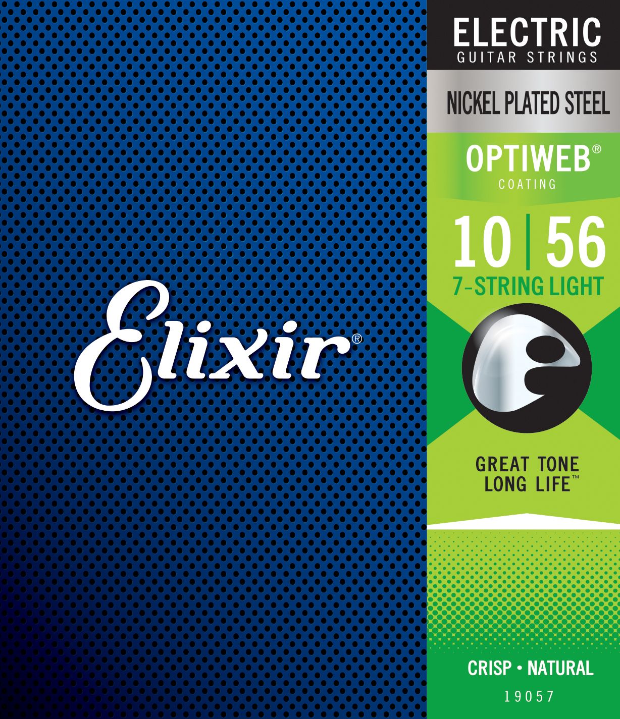 Струни Elixir 19057 OPTIWEB 10-56 - 7 string Light (589)