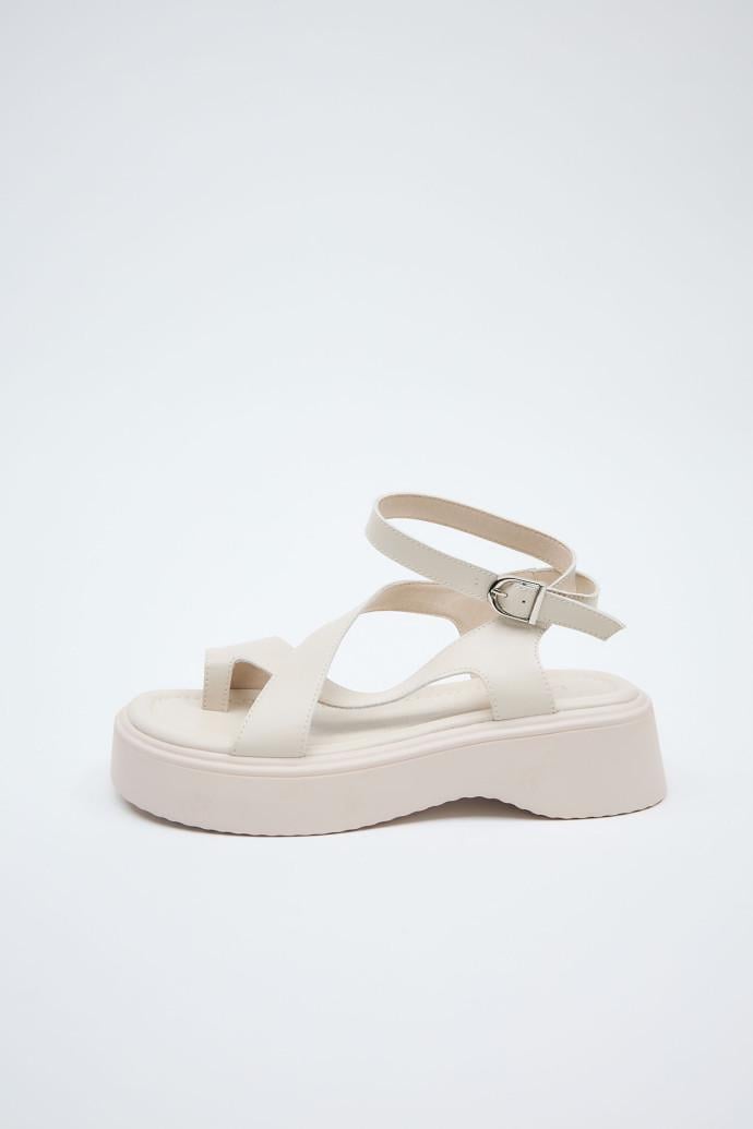 Босоніжки жіночі LONZA шкіряні р. 41 Бежевий (198967)