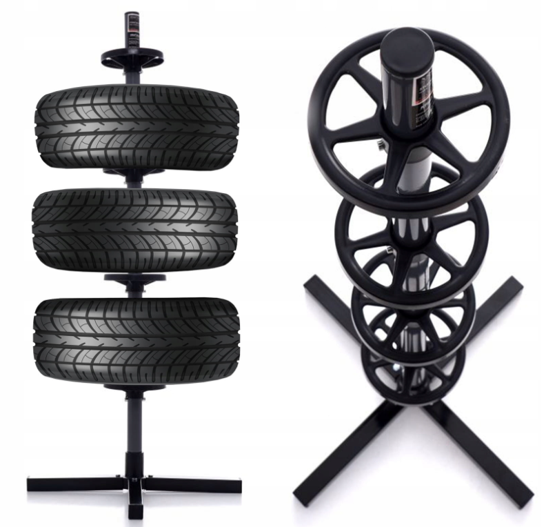 Стенд для коліс Kraft&Dele 50х50 см (15187355199) - фото 2 Стенд для коліс Kraft&Dele 50х50 см (15187355199) - фото 2