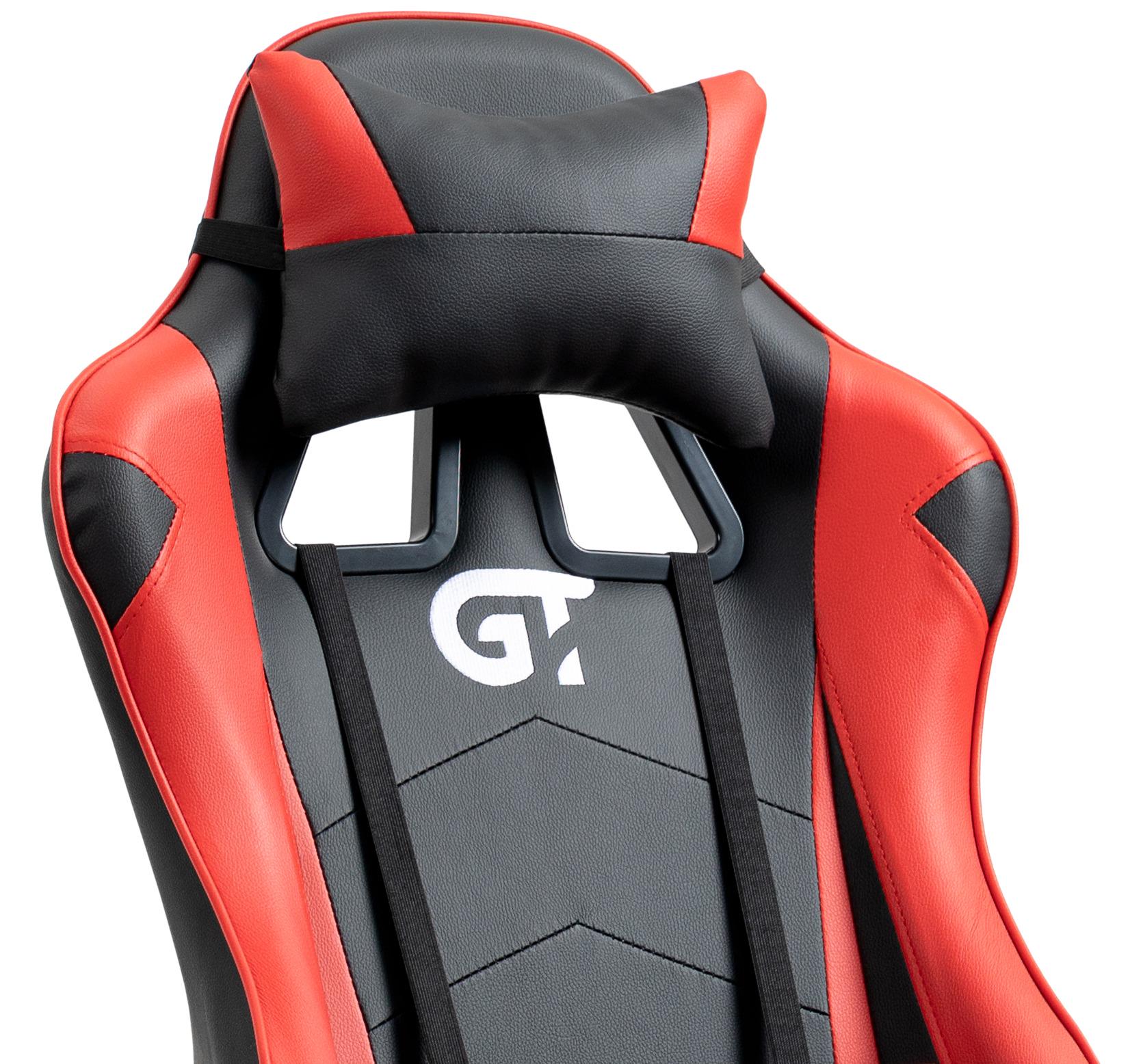 Детское кресло для письменного стола GT Racer X-5934-B Kids Black/Red - фото 9