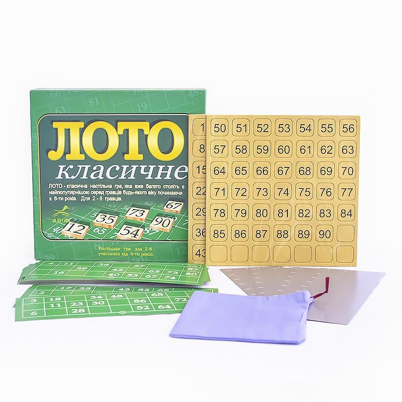 Настільна гра Лото класичне Arial 910046 (RLT8389) - фото 2