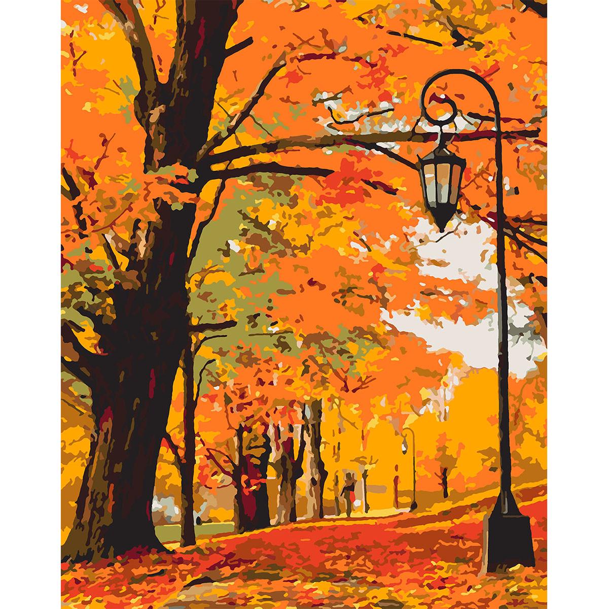 Картина по номерам Santi Золотая осень 40x50 см (953841)