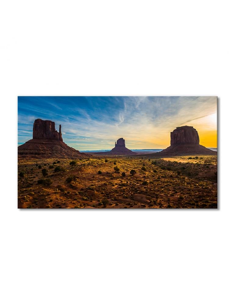 Картина модульная Памятник Парку Долины в Аризоне 1 модуль 70x105 см