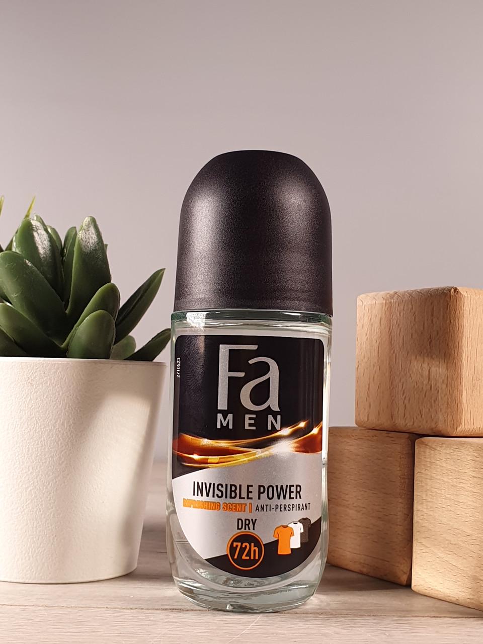 Дезодорант шаровий Fa Men Invisible Power свіжість 50 мл (1882906368)