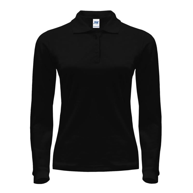 Поло JHK POLO REGULAR LADY LS M Чорний (BK)