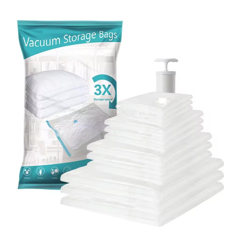 Пакет для зберігання речей та одягу герметичний Прозорий (RR-VB3)