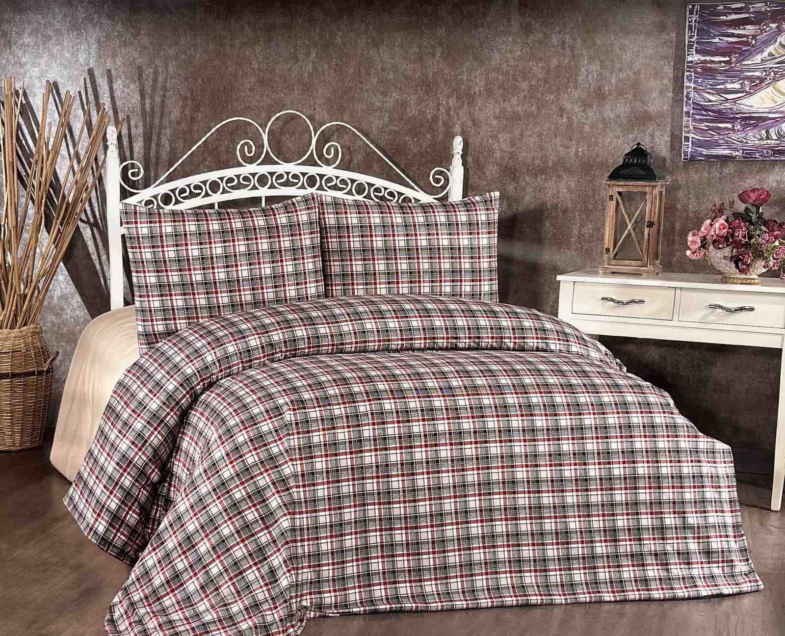 Комплект постільної білизни BELIZZA Classical фланель 160x220 см (CN29121)