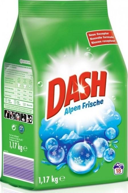 Пральний порошок Dash Alpen Frische 18 циклів прання 1,17 кг (12931)