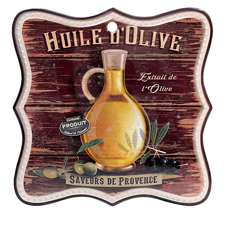 Подставка под горячее квадратная BonaDi 20 см Olives 3 (858-528)