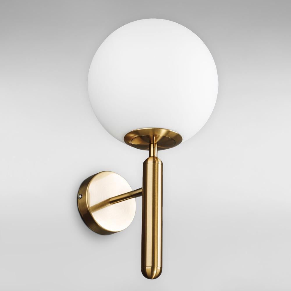 Светильник настенный Light House DL-18988/1W Латунь/белый