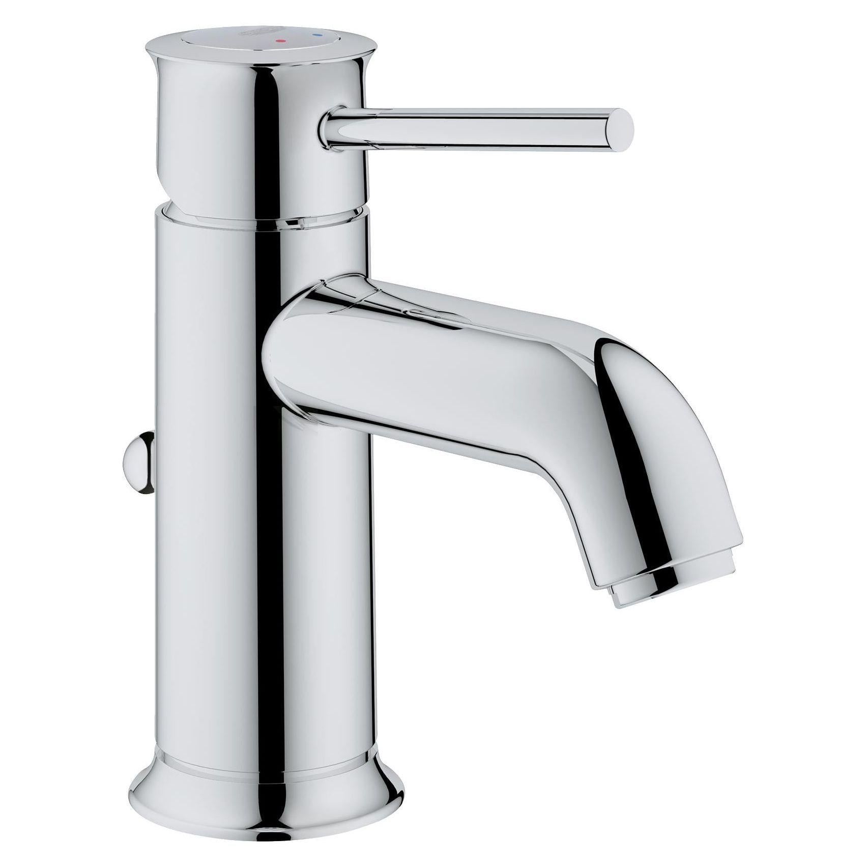 Смеситель для раковины Grohe BauClassic однорычажный Хром (23162000)