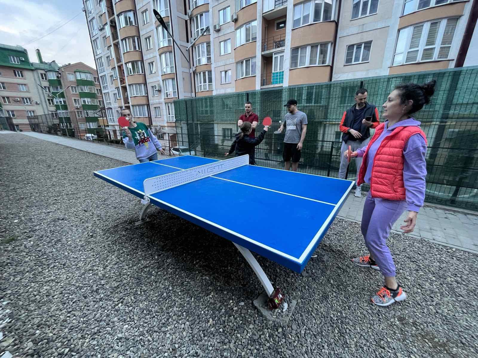 Тенісний стіл вуличний TS.0002 антивандальний (11474622) - фото 9