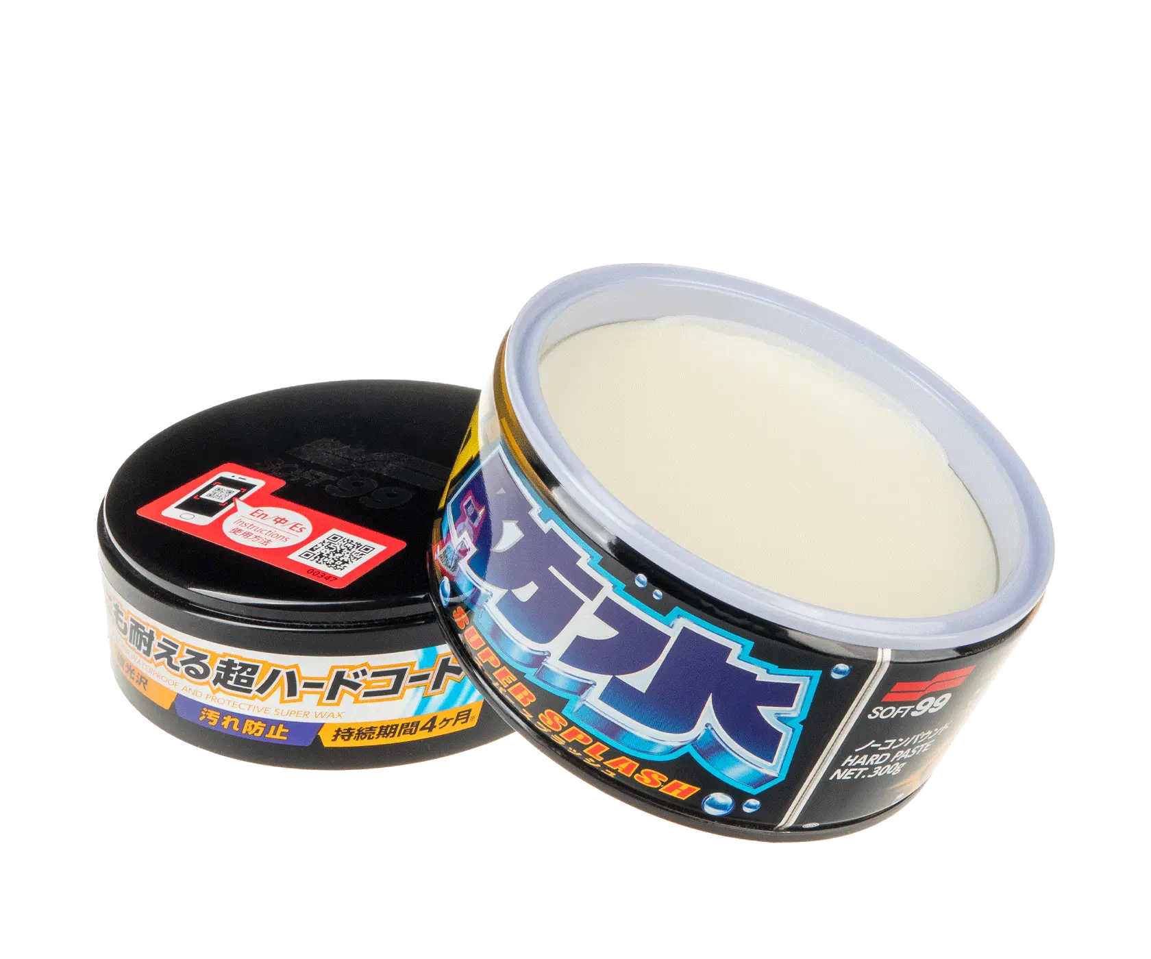 Воск жесткий для темного кузова SOFT99 Water Block Wax Black 300 г (29423909) - фото 3 Воск жесткий для темного кузова SOFT99 Water Block Wax Black 300 г (29423909) - фото 3